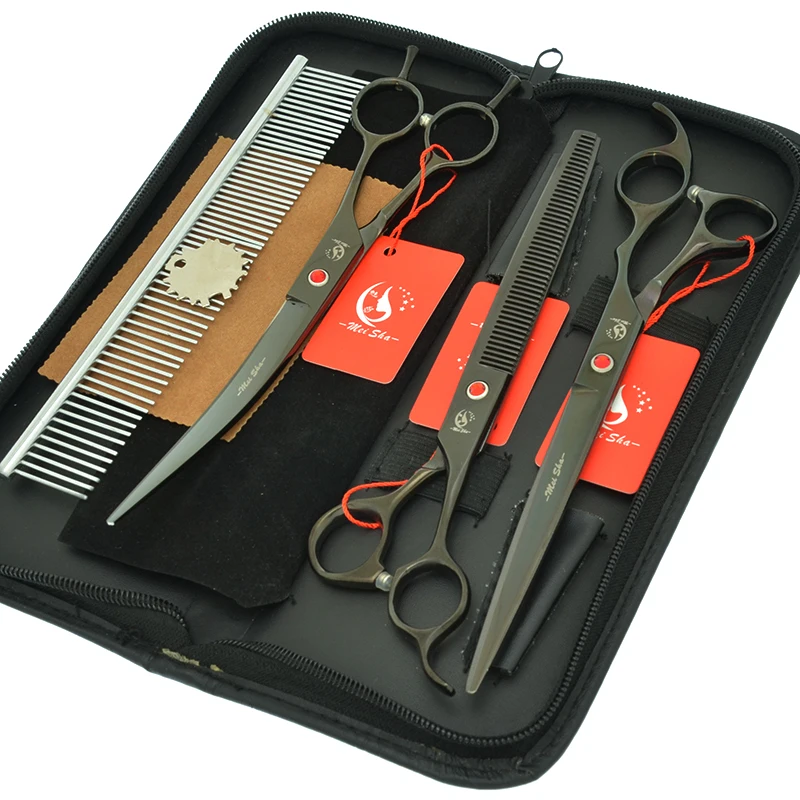 Набор ножниц для груминга домашних животных 8 0 дюймов профессиональные японские