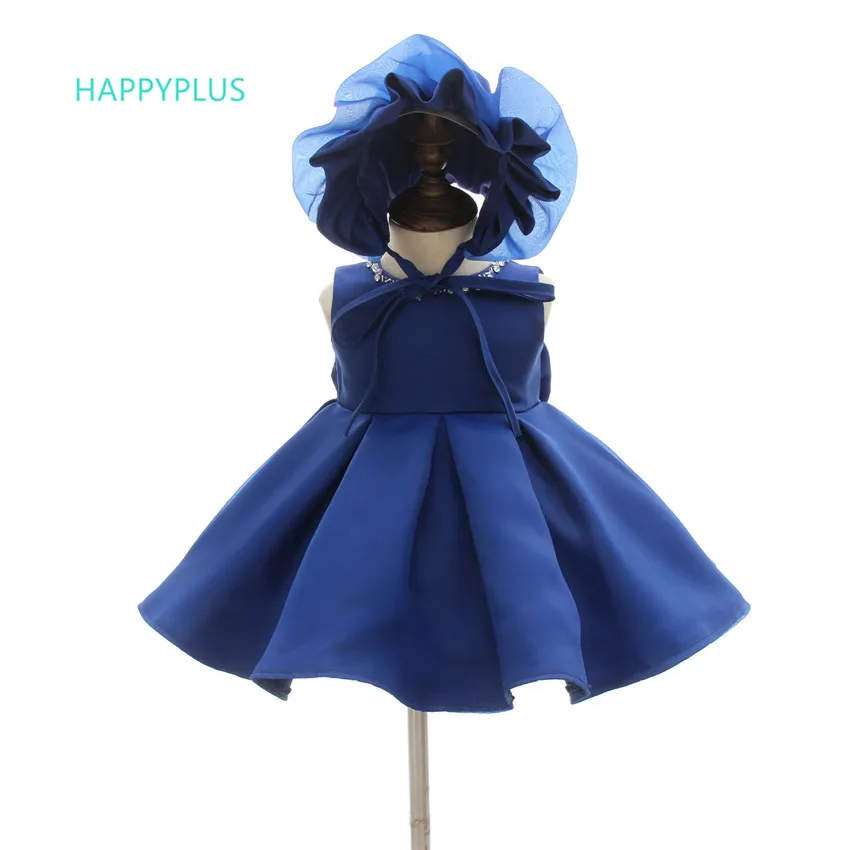 HAPPYPLUS/Рождественская одежда для маленьких девочек на первый День рождения 2 года