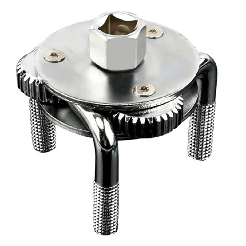 Автомобильный инструмент для масляного фильтра плоский трехкоготь круглый