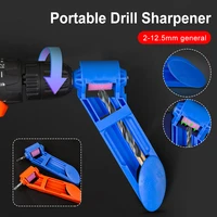 drill bit sharpener durable labor saving diamond drill bit sharpening tool with grinding wheel wrench for iron based drill bit