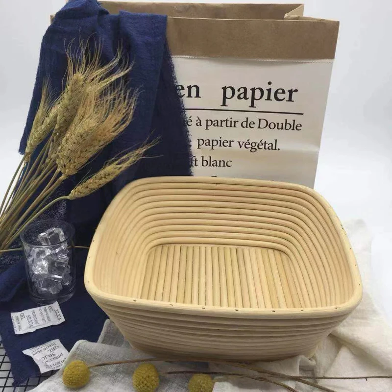 Круглый Овальный длинный хлеб доказательство ротанга корзина для хранения