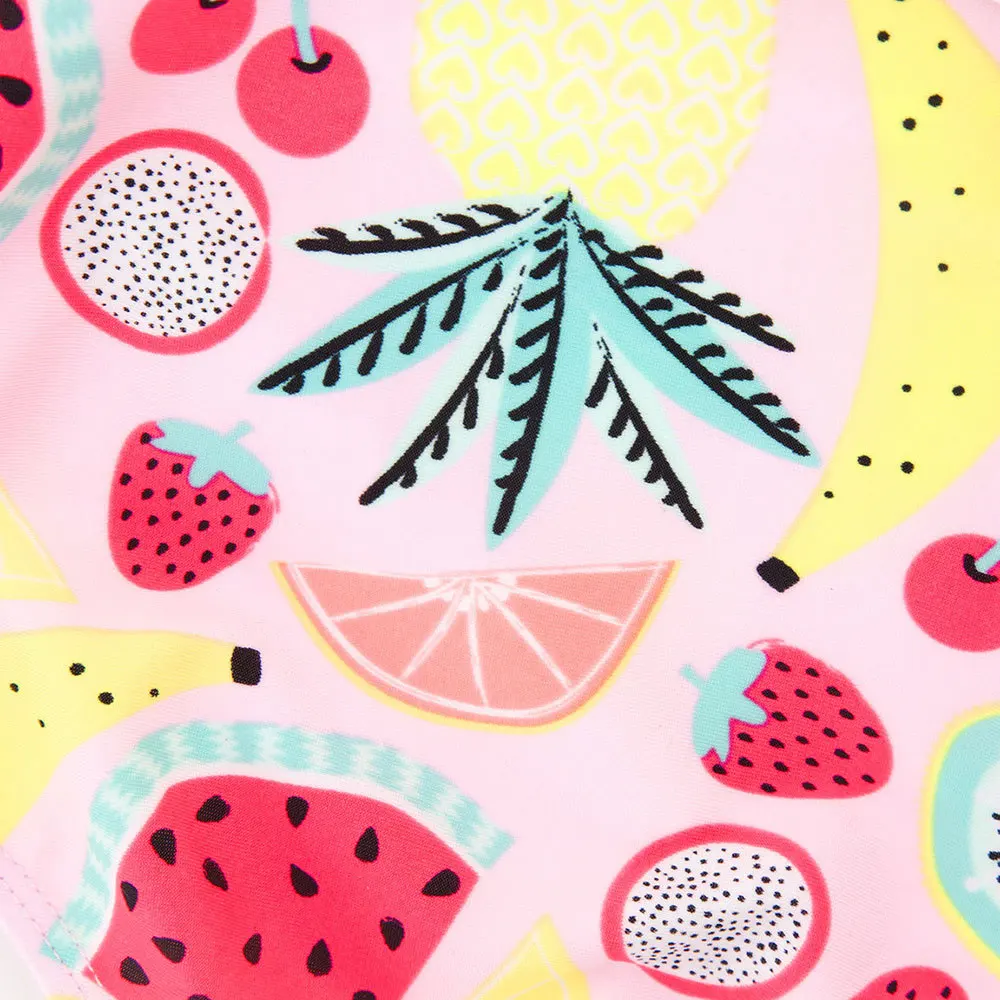 Купальник для девочек новинка 2020 летний купальник Цельный Детский пляжная