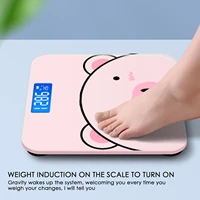 digital body weight bathroom scales made of safety glass 5 180 kg slim design with large lcd display and tape measure black