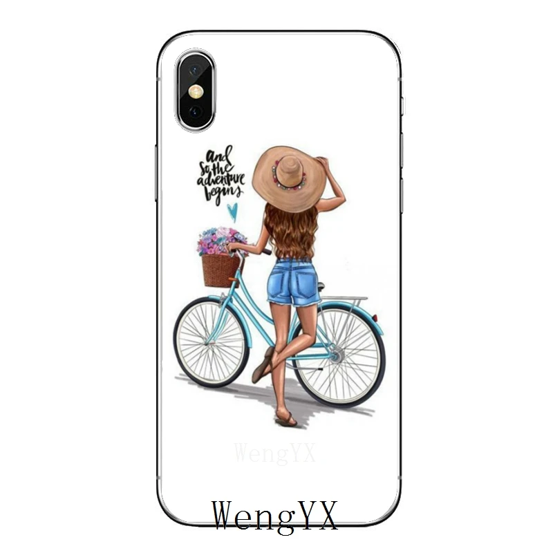 Чехол для телефона Fashion travel girl vacation shopping для Xiaomi Redmi Note 8 7 6 5A 4 Pro 7A K20 6A 4A 4X 5 Plus S2.