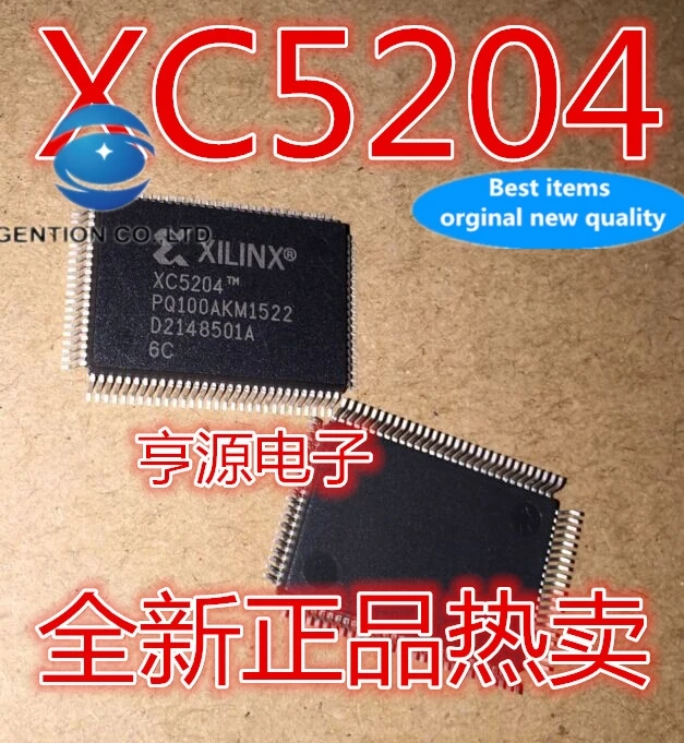 

2pcs 100% new and orginal real photo XC5204 XC5204-6PQ100C QFP100