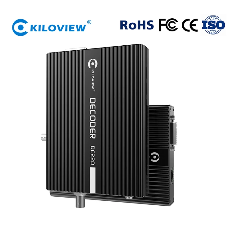 

Kiloview IPTV Live Streaming Video Encoder Decoder, RTMP RTSP RTP to SDI HDMI VGA IP Decoder Hardware