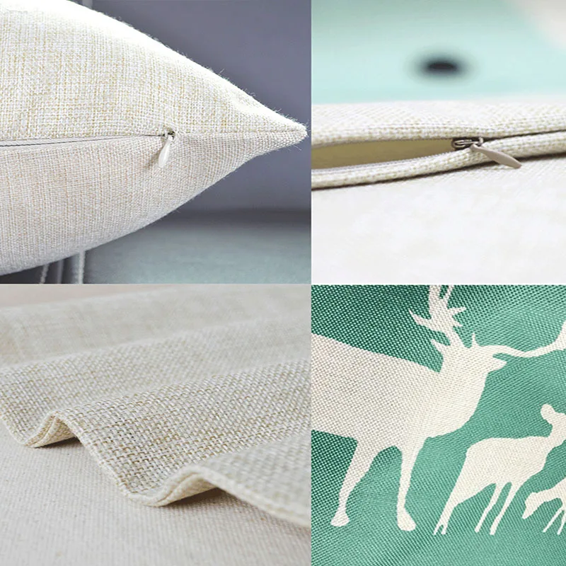 Christmas Decorations Pillow Covers Farmhouse Decor Throw Cases Retro Truck 18 x Inch Cushion Cover Drop Shipping | Дом и сад