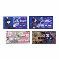 japanese anime thermal transfer patch kanzaki light industry beautiful girl warriors cloth stickers slayer blade badge