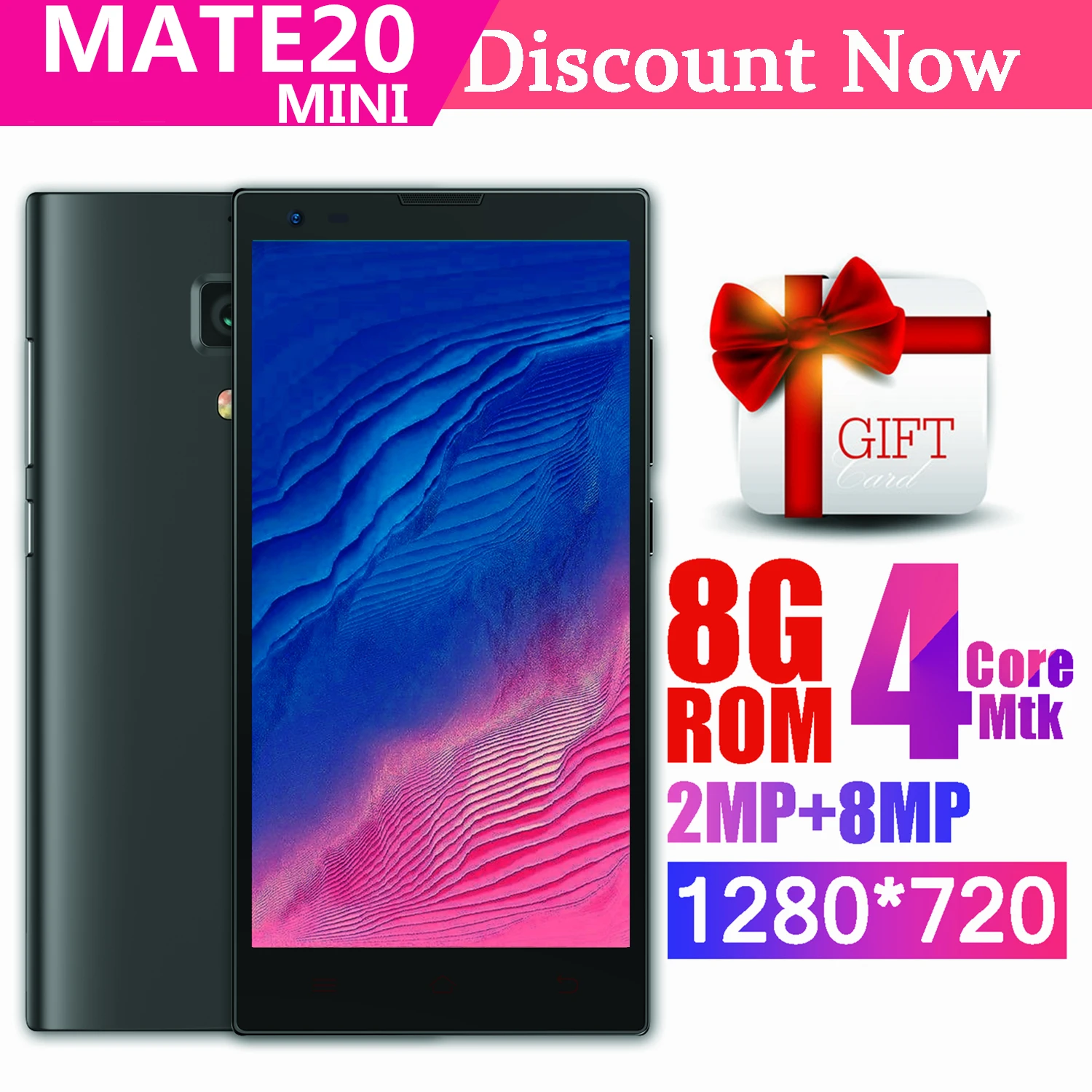 Оригинальный MATE20 мини 4G lte четырехъядерный смартфон 8 Мп разблокированные Android