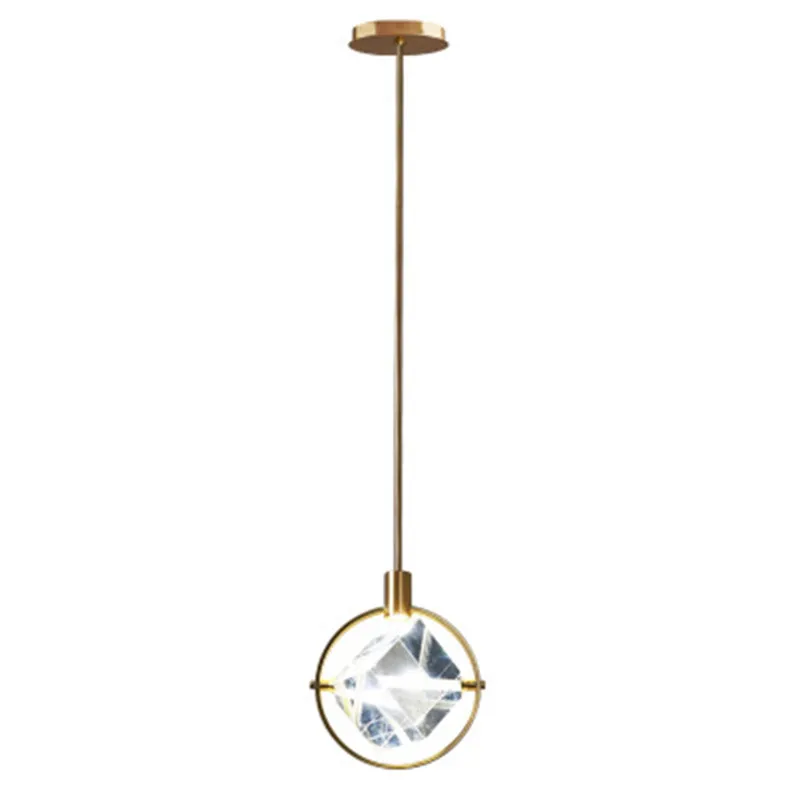 Новинка 2019! красная люстра в скандинавском стиле для спальни. Роскошный