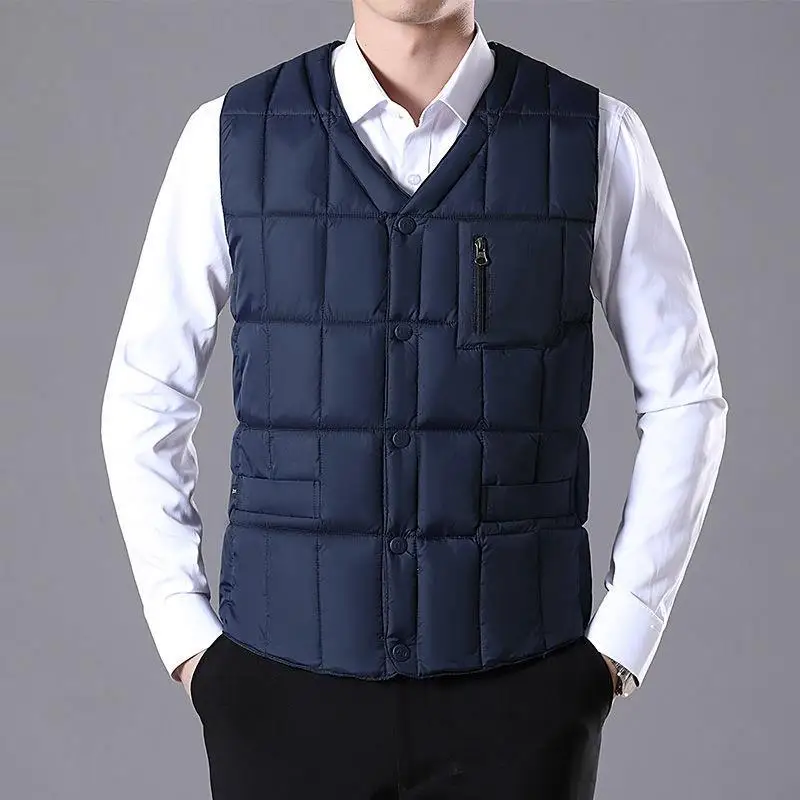 

Thick Down Vest Men Jacket Jackets Mens Coat Men Coat Luxury Designer Coat Chamarras Down Coats Kurtki Meskie Winter Coat Coats