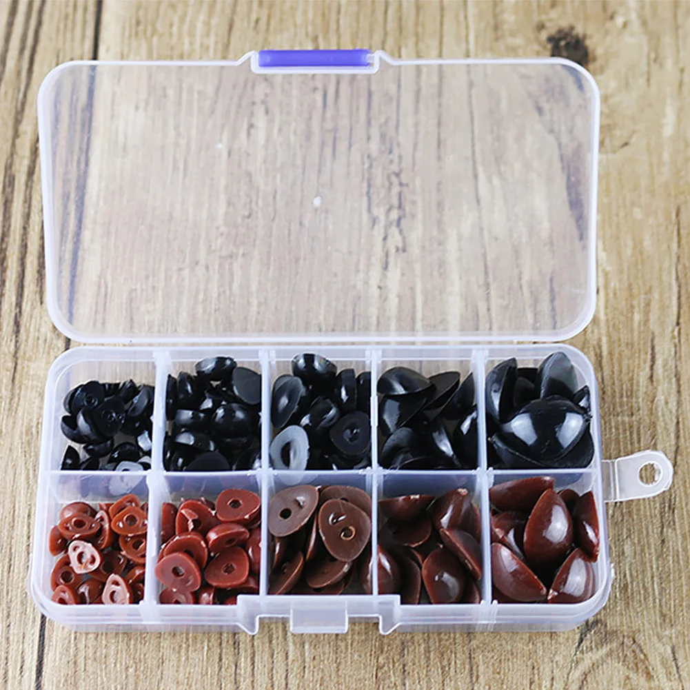 150 шт безопасный пластиковый треугольник прочные детские плоские кнопки ремесла