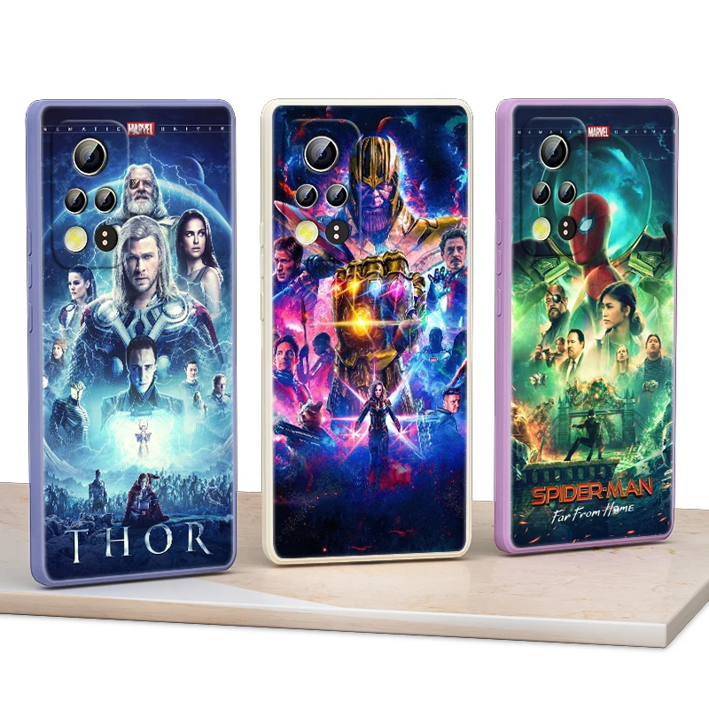 

Hero Avengers Marvel For Honor 50 30 20 10X 9X V40 V30 X20 X10 Play 3 4 Pro Lite 5G Liquid Silicone Soft Phone Case