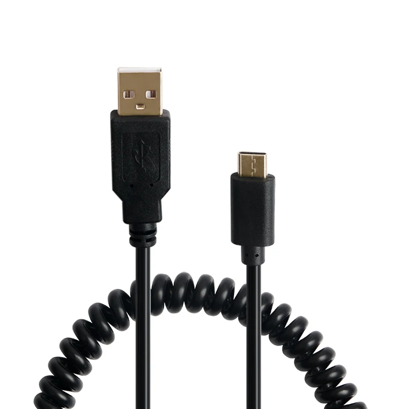 Спиральный кабель провод механическая клавиатура GH60 USB типа c порт для набора