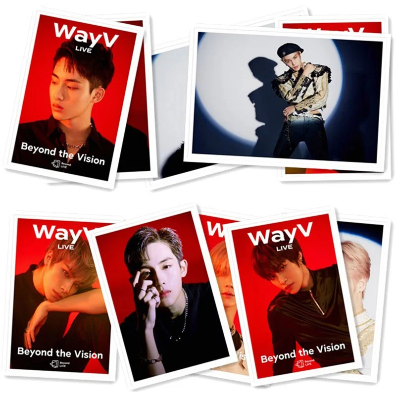 

Youpop KPOP NCT 127 Empathy NCT U 127 Wayv Bad Alive Album LOMO Cards K-POP New Fashion Self Made Paper Photo Card Photocard