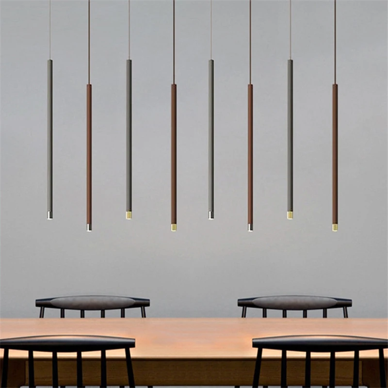 Современные светодиодные минималистичные подвесные светильники для кухни