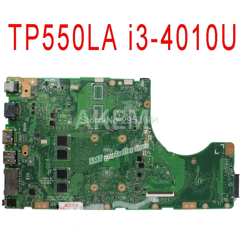 Оригинальная TP550LA материнская плата для ноутбука For Asus TP550LD REV2.0 I3 4010 Встроенная DDR3L