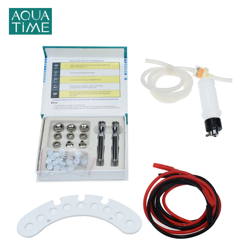 Инструмент для алмазной микодермабразии 3 в 1 отшелушивающий прибор удаления