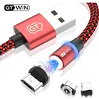Магнитный кабель GTWIN Micro USB, кабель для быстрой зарядки USB type-c для iphone 12, 11, Samsung, Xiaomi, кабель для зарядки