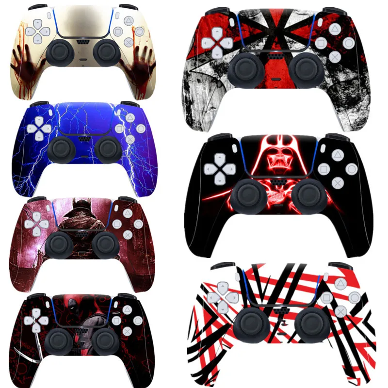 

Skin Sticker For PlayStation 5 PS5 Controllers Gameing Anti-slip Protection Cover Stickers For SONY PS 5 Console Case Skin