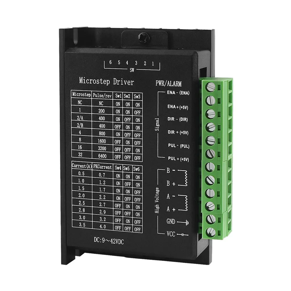 Драйвер шагового двигателя TB6600 обновленный драйвер Nema 23 Nema17 4A для NEMA23 контроллер