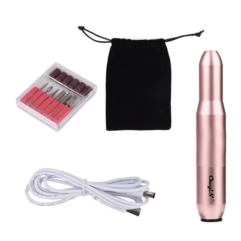 Профессиональный маникюрный аппарат 6 шт./компл. портативный алюминиевый сплав