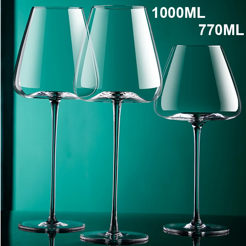 Стеклянный бокал для красного вина шампанского Бордо бордового цвета 2 шт. 700 мл/900