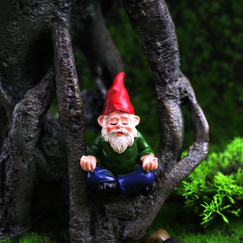 

Cute Mini Resin Moss Micro Landscape Decoration Fairy Miniature Garden Small Dwarf Ornaments Handicraft Flowers Pot Accessories