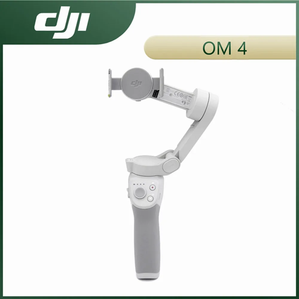  DJI Osmo Mobile OM 4 Gimbal Smartphone Stabilizer Selfie Stick Tripod for Phone Magnetic Design Gesture Control Quick Release 