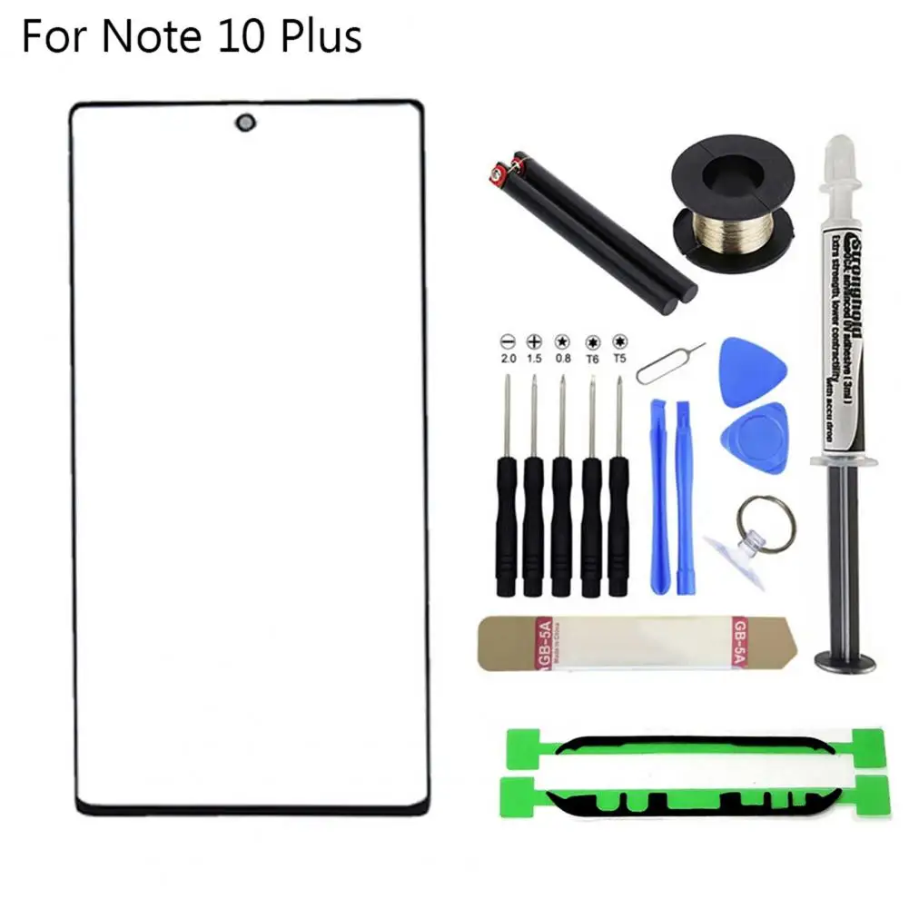 

Outer Front Tempered Glass Replacement for Samsung Galaxy Note 8/9/10/10Plus