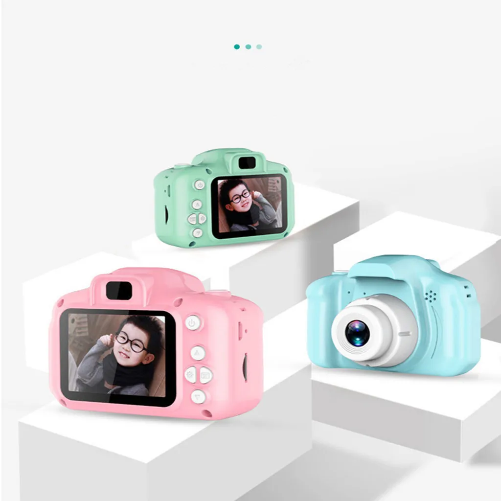 Детская мини камера детские развивающие игрушки Компактная Цифровая HD 2 0 дюйма с