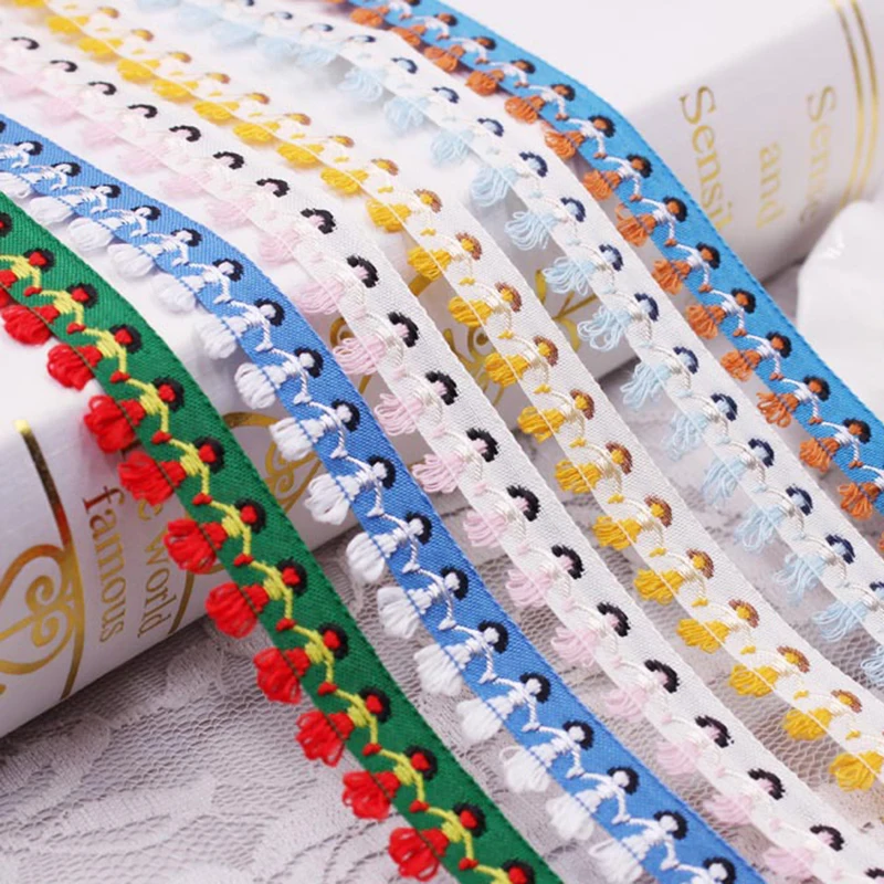 15 мм полиэстер бахрома кисточка отделка кружевная ткань Сделай Сам декоративная