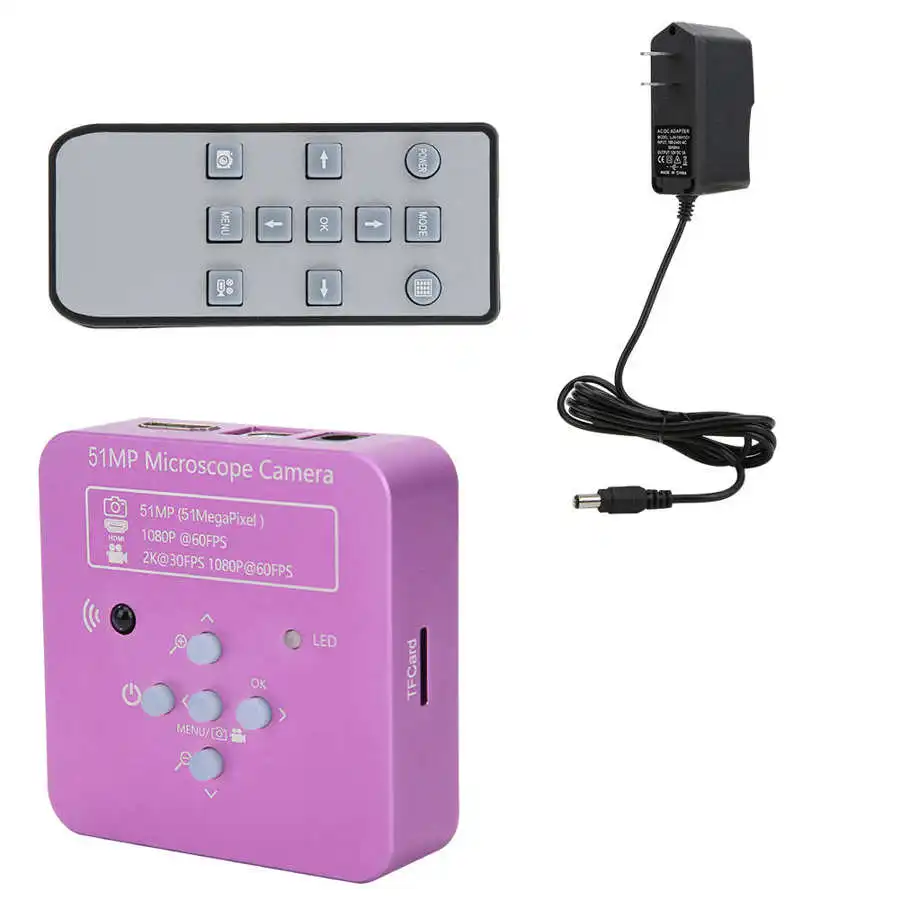 51MP 1080P 60FPS USB промышленный микроскоп камера увеличительные очки для ремонта