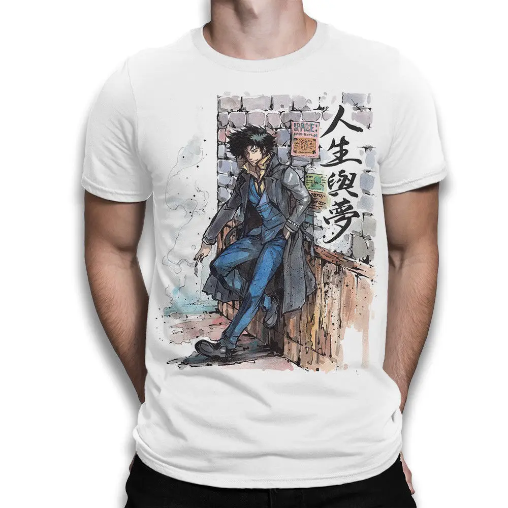 Cowboy Bebop арт футболка аниме для мужчин и женщин все размеры|Мужские футболки| |