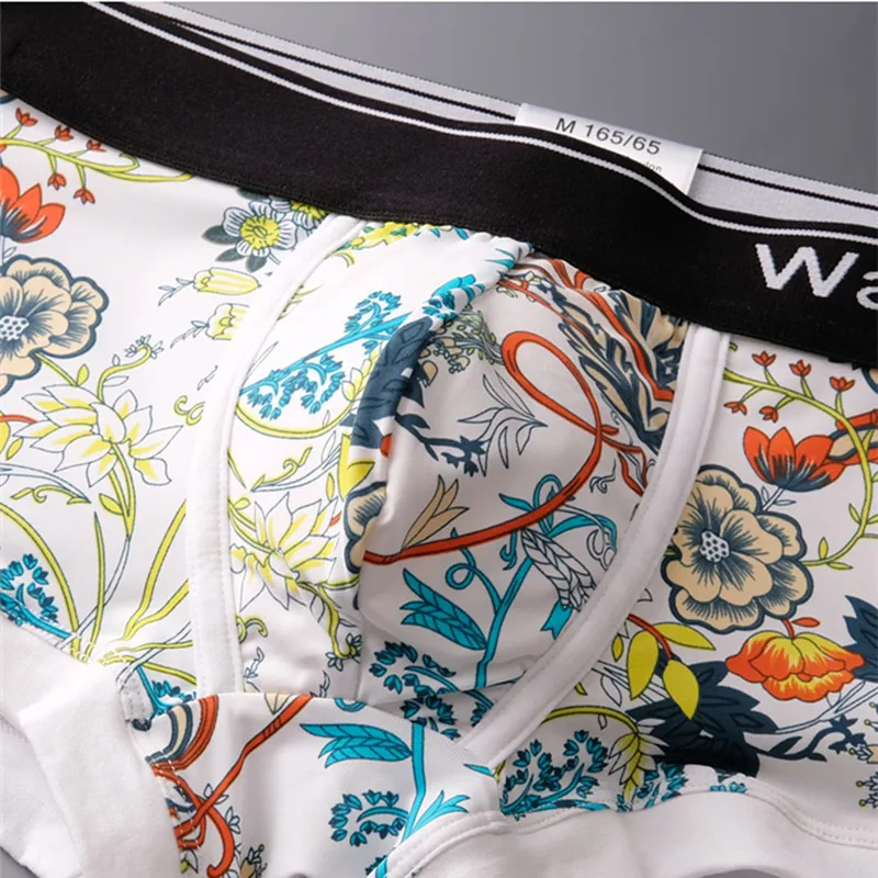 Трусы-боксеры мужские нейлоновые повседневные пикантные для сна трусы-боксеры