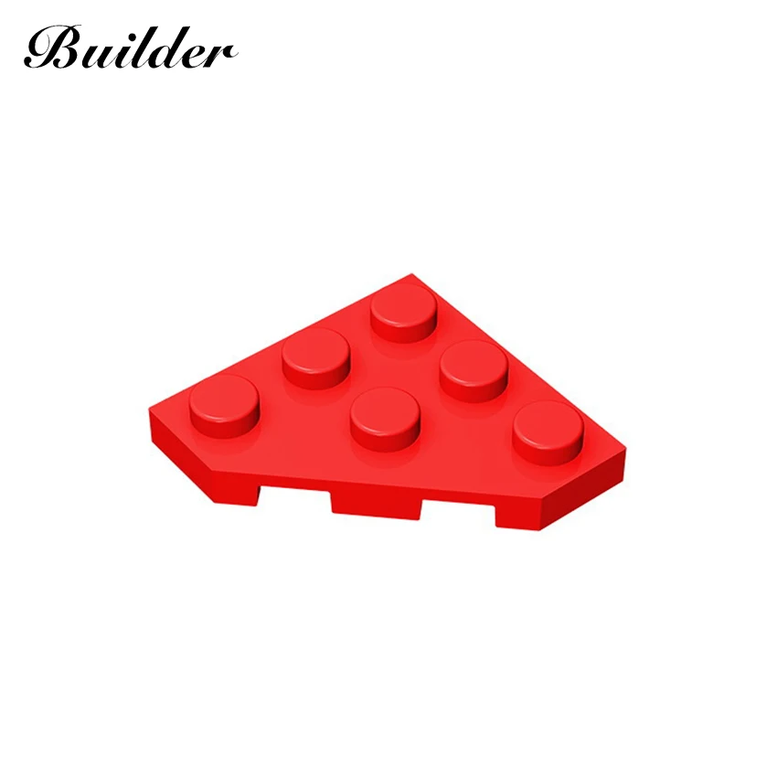 

Little Builder 2450 Building Blocks Technological DIY 3x3 Wedge Plate MOC Creativity Compatible Brands Bricks Toy for Children