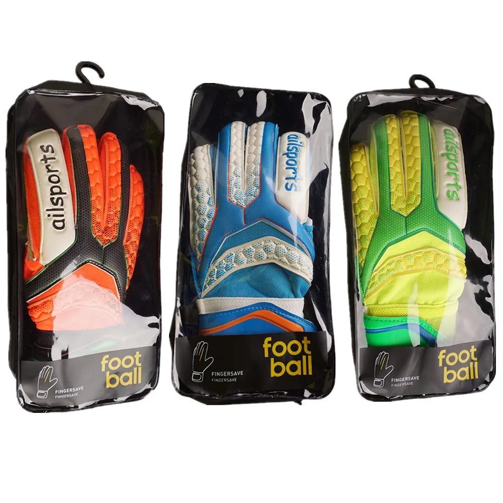 

Professional Goalkeeper Gloves Men Women Child Kids Football Soccer Goalie Gloves Non-slip Thicken Latex Glove Finger Save Guard