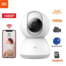 Xiao mi jia 360 градусов 1080P детский монитор ночного видения IR Motio Detection