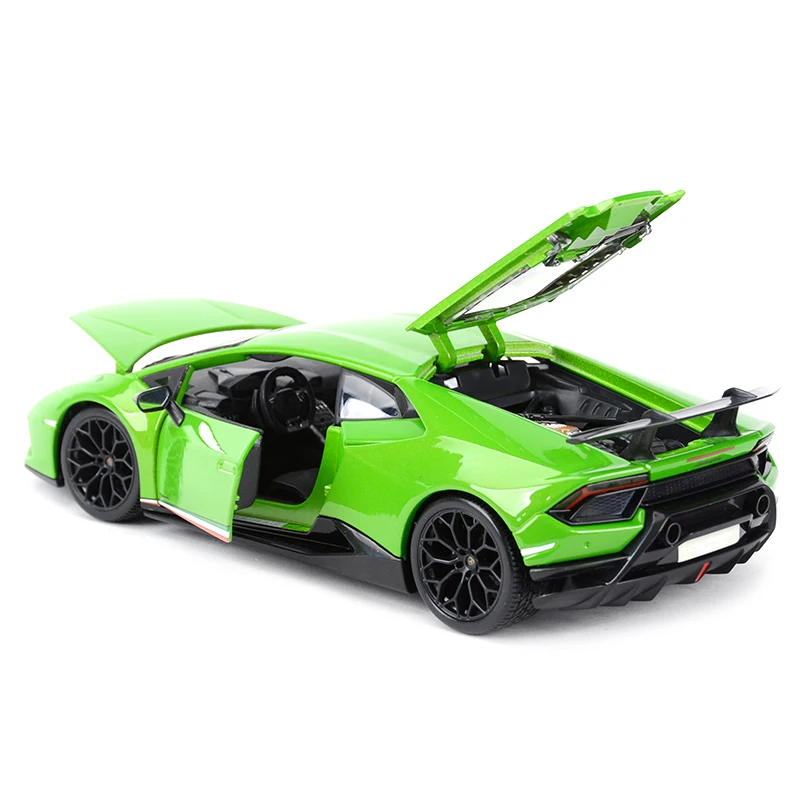 Maisto 1:18 ураган Performmante LP610 4 зеленый спортивный автомобиль статическое