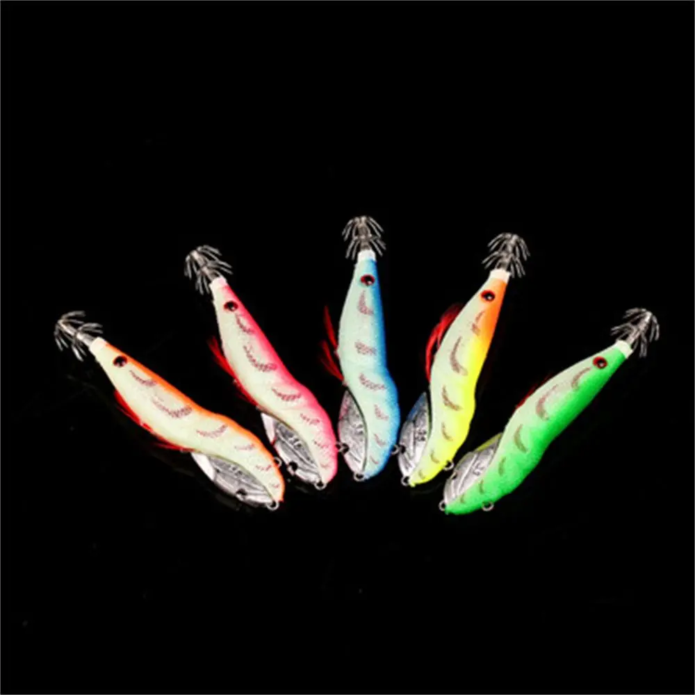 

Светящиеся реалистичные крючки для кальмаров, деревянные приманки для креветок, рыболовные снасти, 125 мм, 35 г