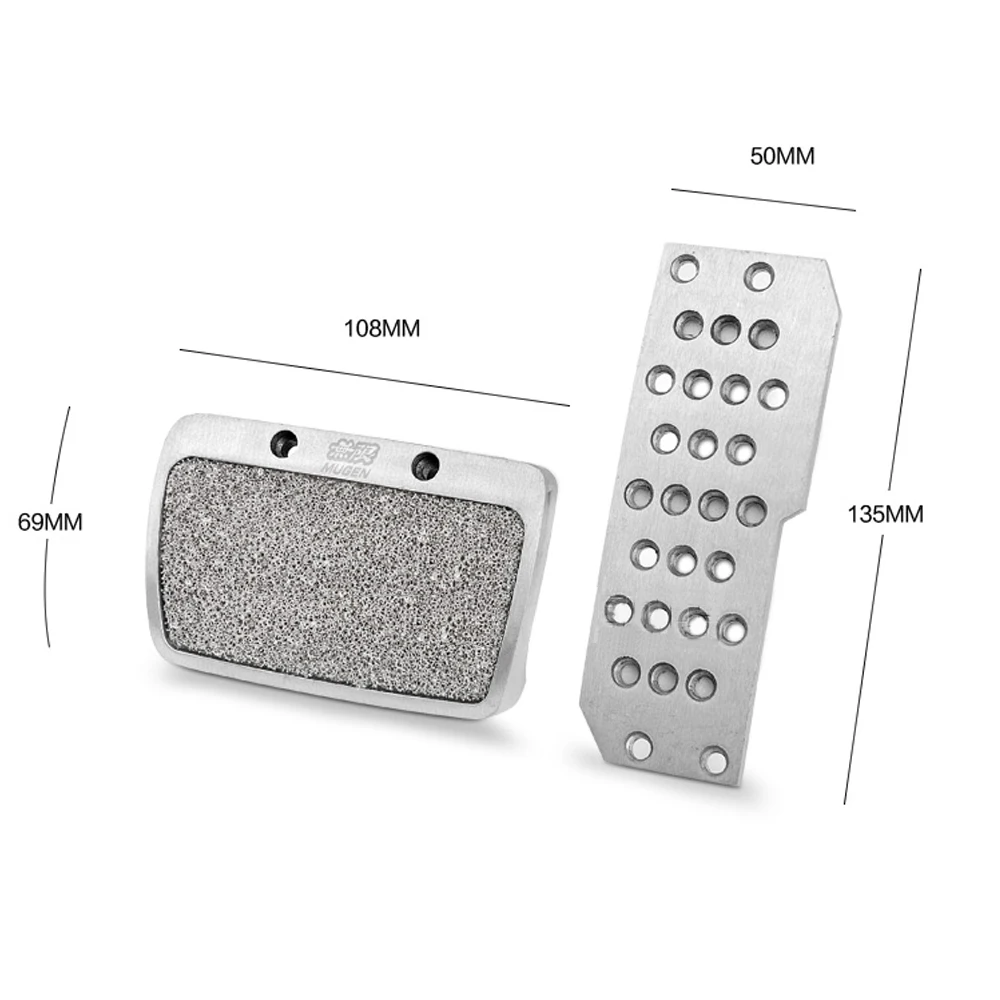 Гоночные педали для автомобиля со стилем Mugen для Honda Del Sol Fit Acura NSX GD1 GD3 DC2 EK4 EG6 CD6 DC5 GE6 MT/AT on.