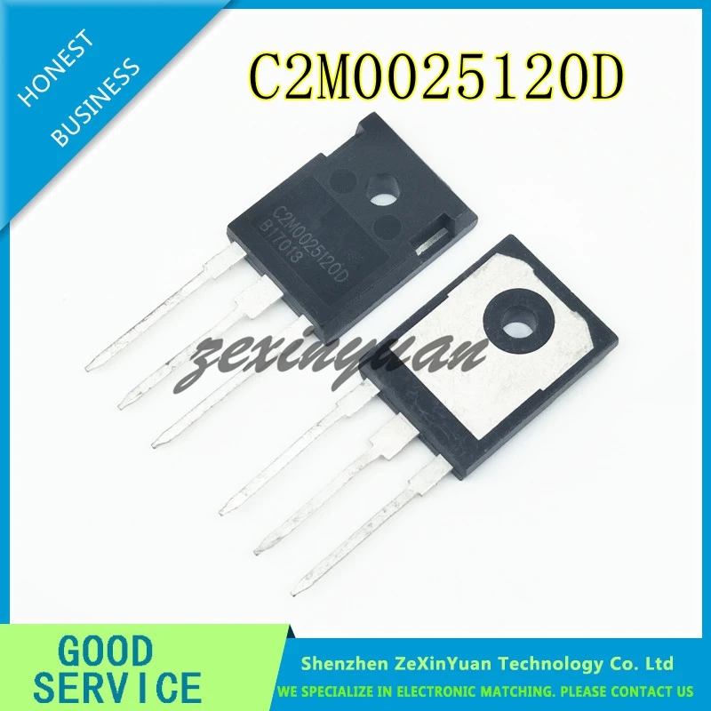 2 шт./лот C2M0025120D C2M0025120 1200V 90A TO 247|Аксессуары для батарей и ЗУ| |