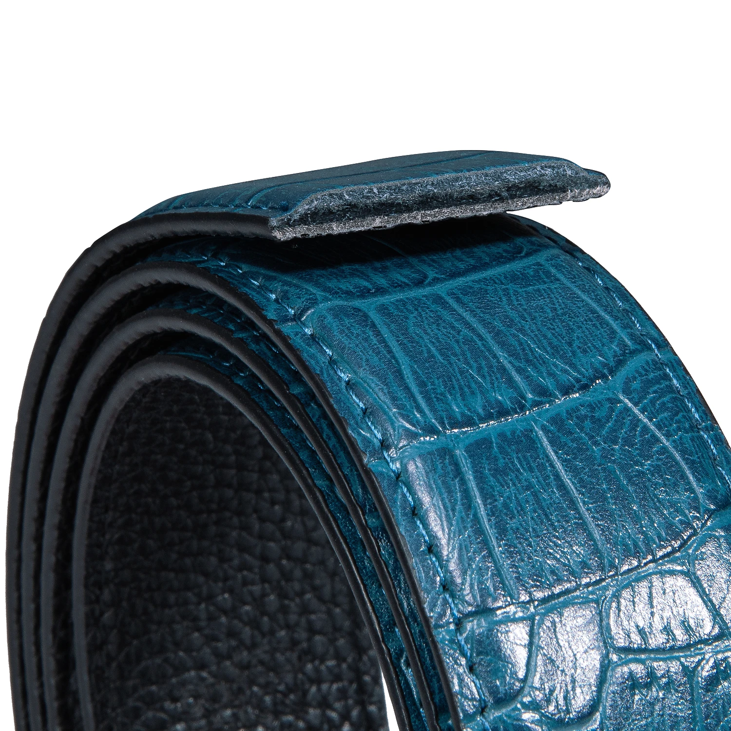 3.5cm Width Genuine Leather Automatic Belt Body Strap Now Buckle Leather Belt Male Genuine Strap Automatic Buckle Belt DiBanGu