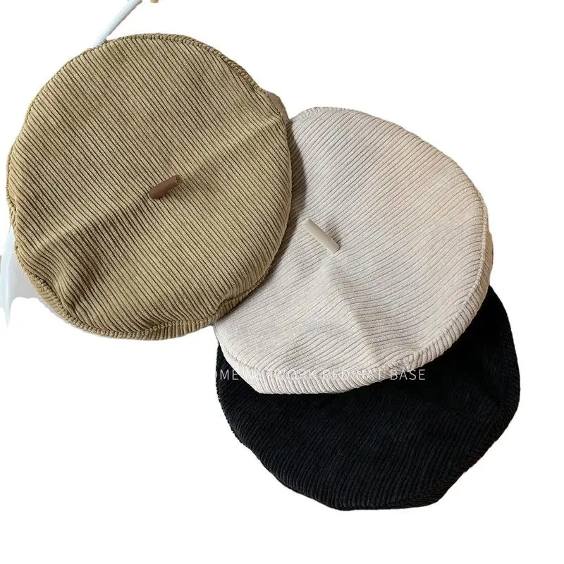 

Autumn and Winter Corduroy Berets Chapeau Chapeau Femme Casquette Femme Kapelusz Damski Casquette Gorros De Invierno