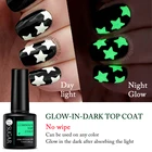 UR SUGAR светится в темноте Гель-лак для ногтей верхнее покрытие светящийся впитывающий УФ светодиодный Гель-лак художественный Гель-лак для ногтей для маникюра