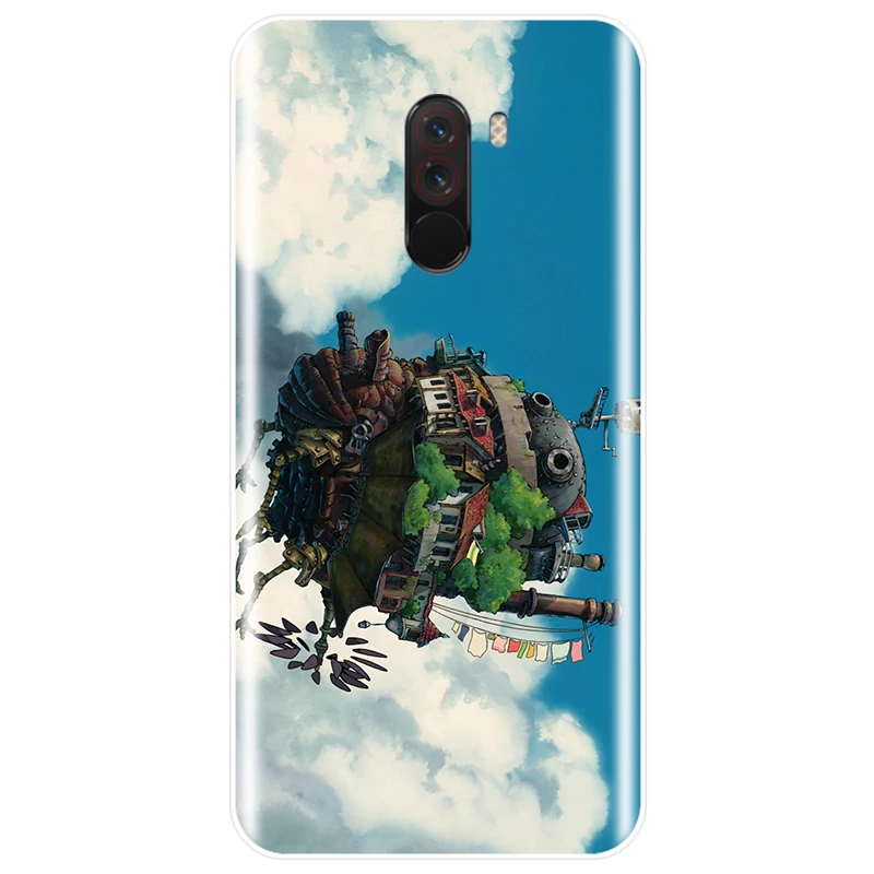 Howl's Howls Moving Castle Cover Soft Silicone TPU Phone Case For Redmi 4 4A 4X 5A 5 PLUS 6 7 NOTE pro | Мобильные телефоны и