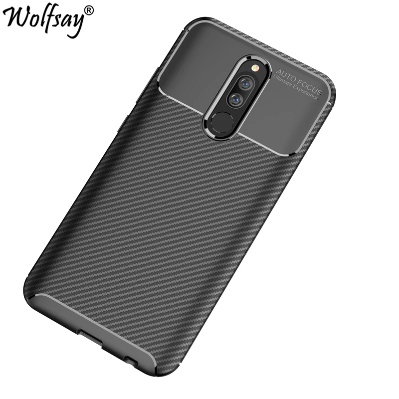 

For Xiaomi Redmi 8A Case Bumper Soft Silicone Anti-knock Carbon Fiber Phone Case For Redmi 8A Cover For Xiaomi Redmi 8A Shell