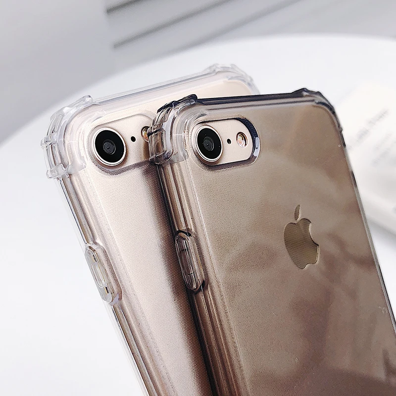 Роскошные прозрачные силиконовые чехлы для телефонов iPhone 11 pro max X XS XR 8 7 6 6S Plus