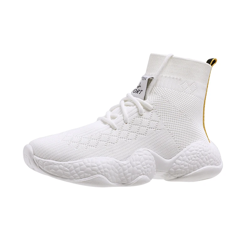 

Socks Shoes Women's 2020 Spring New Model Korean-Style Casual Hip-hop Hight-Top Platform Ulzzang Dad Shoes Fashion