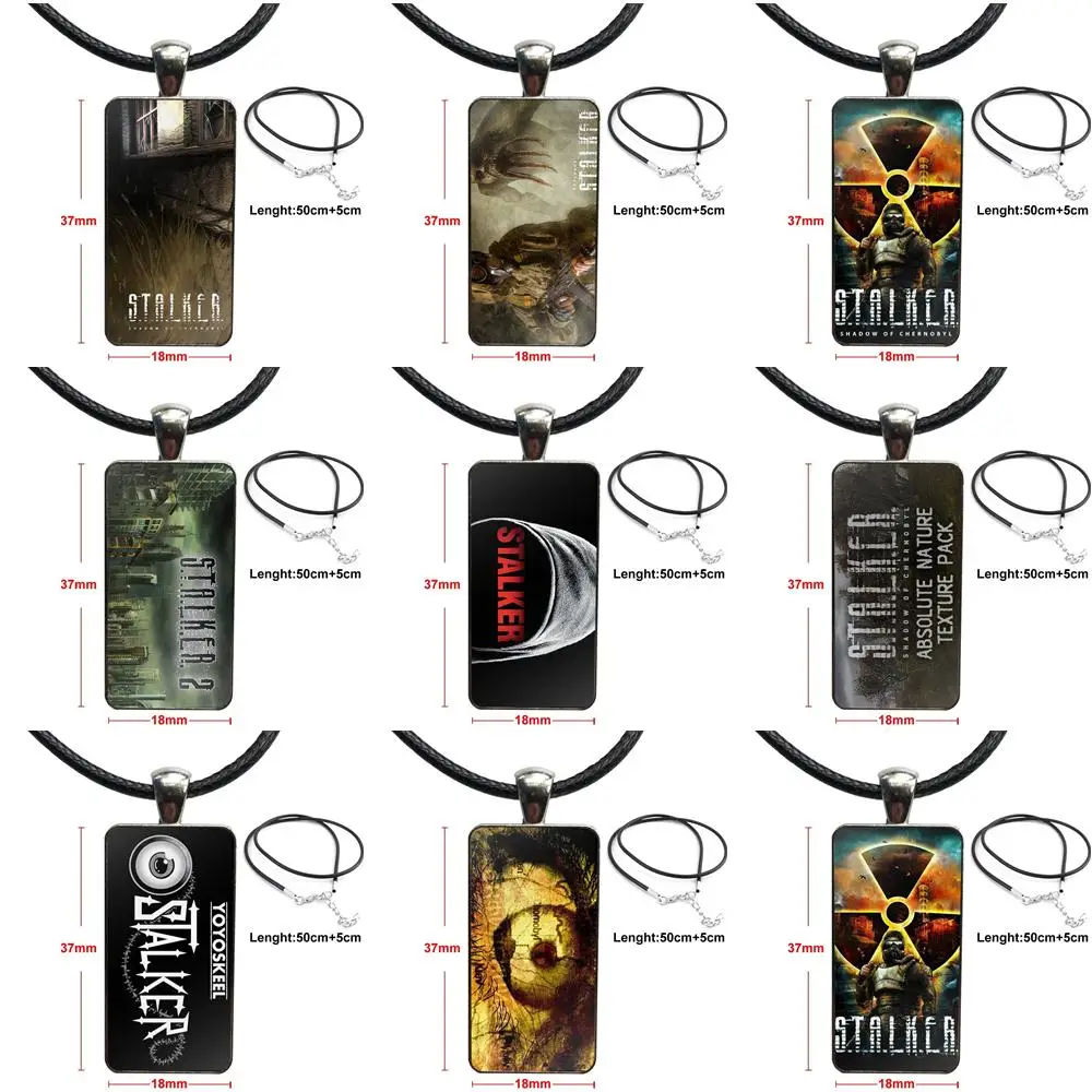 Дизайнерское модное винтажное стеклянное женское прямоугольное ожерелье